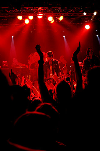 2005-01-28 - Backyard Babies från Sticky Fingers, Göteborg
