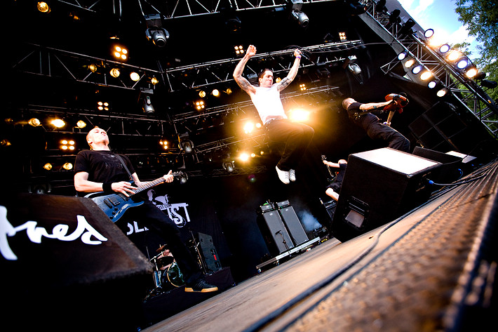 2008-06-13 - Raised Fist at Hultsfredsfestivalen, Hultsfred