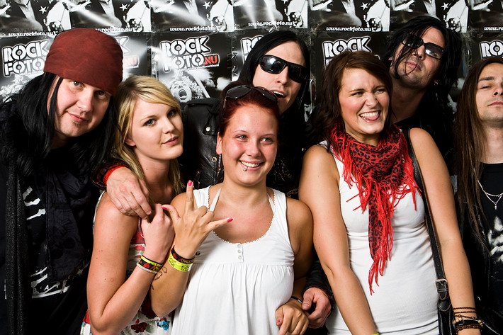 2008-06-26 - Rockfotostudion at Peace & Love, Borlänge
