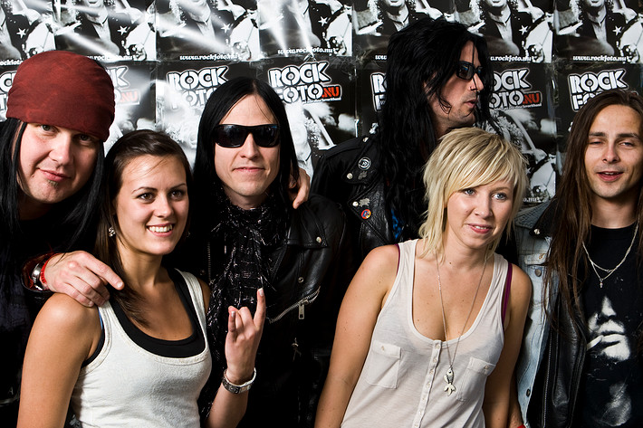2008-06-26 - Rockfotostudion at Peace & Love, Borlänge