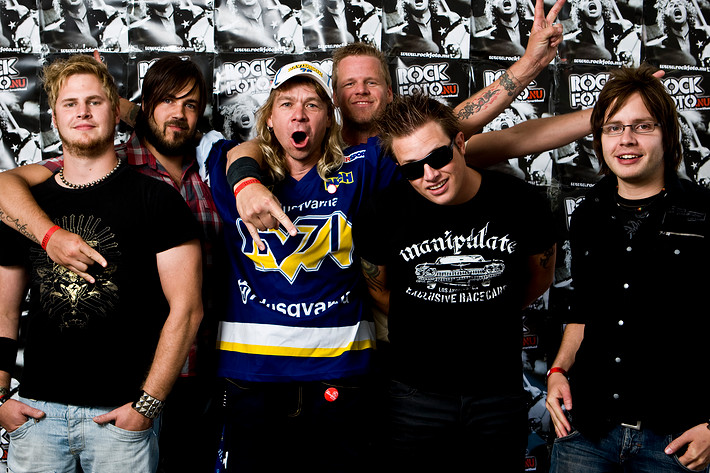 2008-06-27 - Rockfotostudion at Peace & Love, Borlänge
