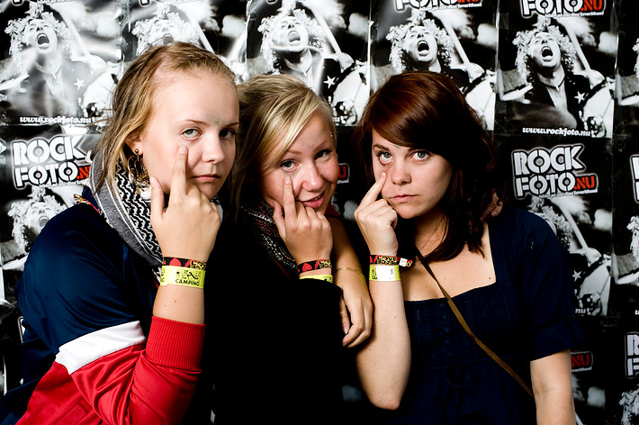2008-06-27 - Rockfotostudion at Peace & Love, Borlänge