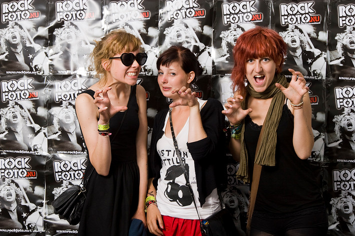 2008-06-27 - Rockfotostudion at Peace & Love, Borlänge