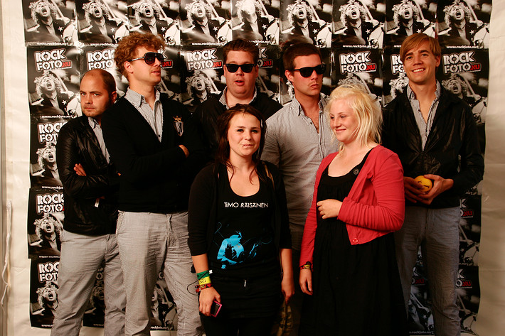 2008-06-26 - Rockfotostudion at Peace & Love, Borlänge