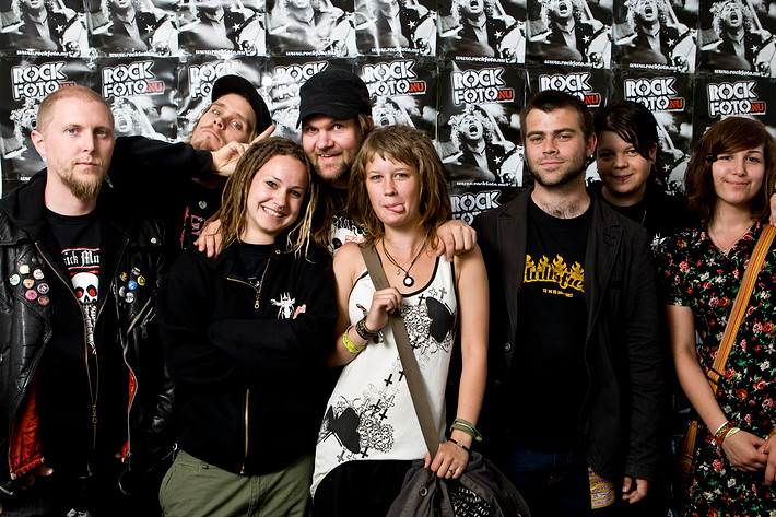 2008-06-28 - Rockfotostudion at Peace & Love, Borlänge