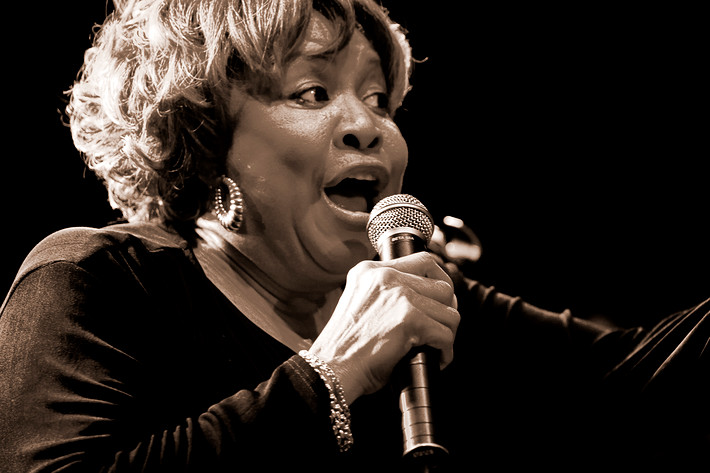 2008-07-30 - Mavis Staples at Trädgår'n, Göteborg