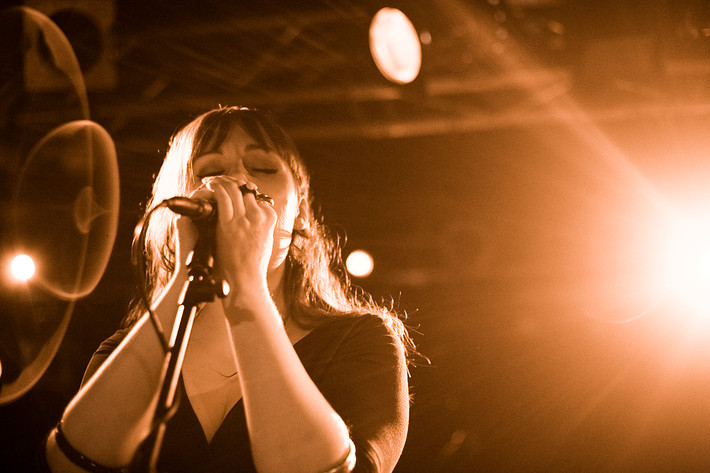 2008-11-27 - Isobel Campbell & Mark Lanegan från Debaser Medis, Stockholm