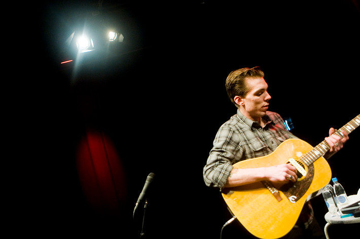 2009-02-12 - Justin Townes Earle at Kägelbanan, Stockholm