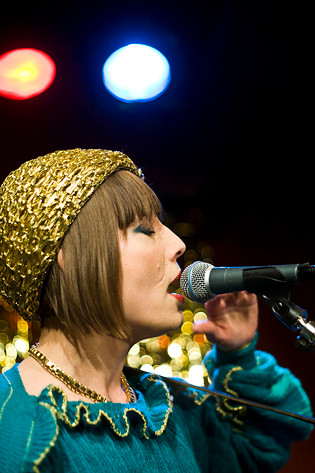 2009-02-25 - Jenny Wilson från Fasching, Stockholm
