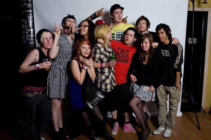 2009-05-09 - Rockfotostudion från Klubben, Stockholm