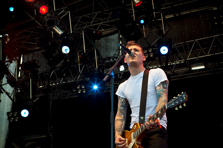 2009-06-25 - The Gaslight Anthem från West Coast Riot, Göteborg