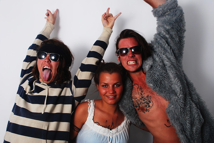2009-06-27 - Rockfotostudion at Peace & Love, Borlänge