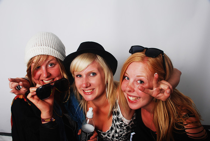2009-06-27 - Rockfotostudion at Peace & Love, Borlänge