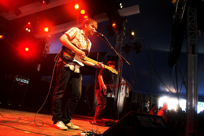 2009-07-03 - Frightened Rabbit at Roskildefestivalen, Roskilde