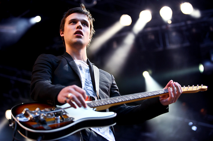 2009-07-09 - White Lies at Hultsfredsfestivalen, Hultsfred