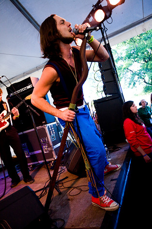 2009-07-11 - Andreas Grega at Hultsfredsfestivalen, Hultsfred