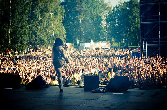 2009-07-04 - Mustasch at Arvikafestivalen, Arvika