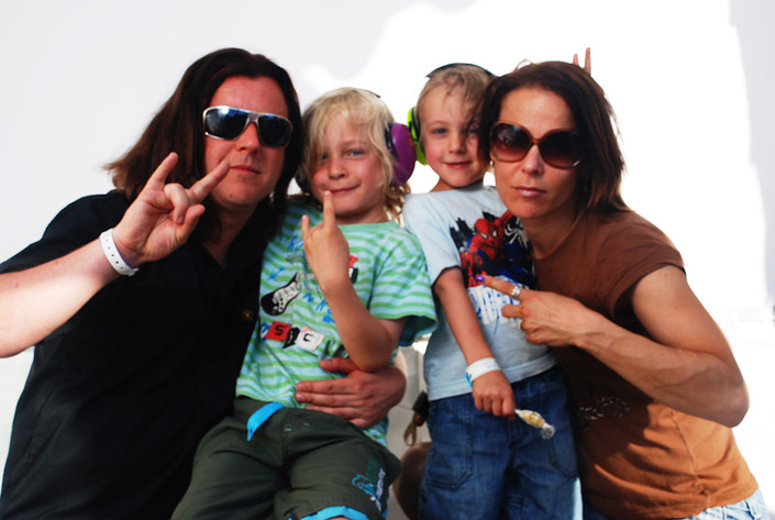 2009-06-26 - Rockfotostudion at Peace & Love, Borlänge