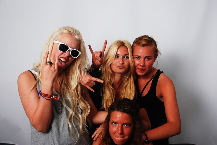 2009-06-26 - Rockfotostudion från Peace & Love, Borlänge