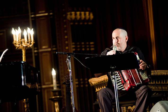 2009-10-31 - Frank London och Lorin Sklamberg från Stockholms Stora Synagoga, Stockholm