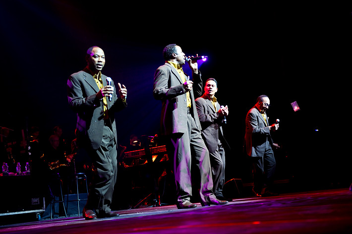 2010-03-08 - Four Tops at Cirkus, Stockholm