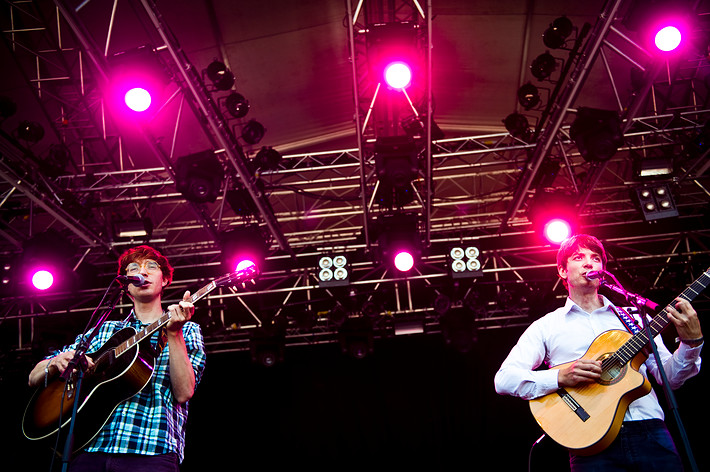 2010-07-02 - Kings of Convenience från Peace & Love, Borlänge