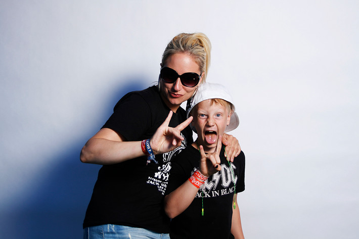2010-07-02 - Rockfotostudion från Peace & Love, Borlänge