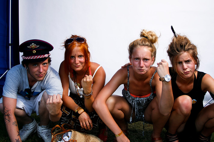 2010-07-03 - Rockfotostudion at Peace & Love, Borlänge