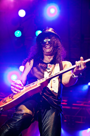 2010-07-10 - Slash at Getaway Rock, Gävle