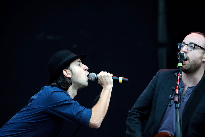 2010-08-28 - Maximo Park från Zurich Openair, Zürich