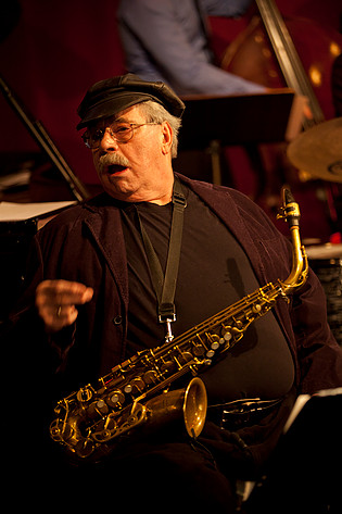 2011-02-06 - Norrbotten Big Band med Phil Woods at Fasching, Stockholm