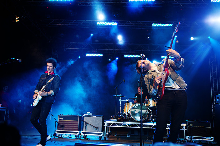 2011-06-29 - The Vaccines at Peace & Love, Borlänge