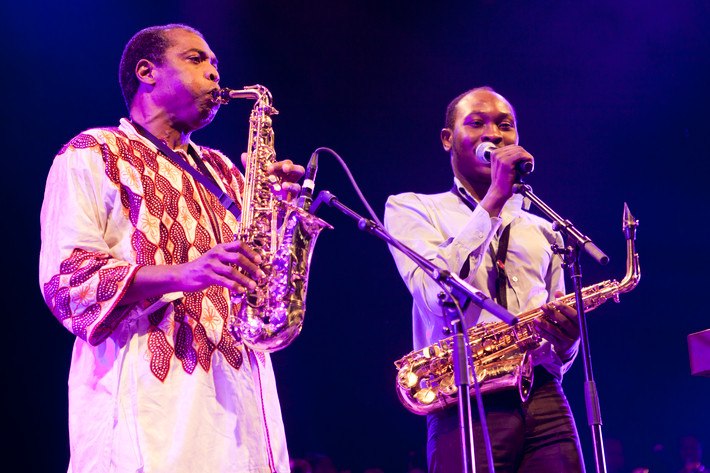 2011-07-01 - Seun & Femi Kuti från Roskildefestivalen, Roskilde