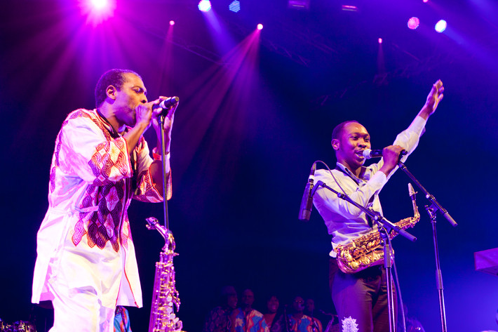 2011-07-01 - Seun & Femi Kuti från Roskildefestivalen, Roskilde