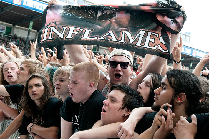 2011-07-09 - In Flames från Sonisphere Stockholm, Stockholm