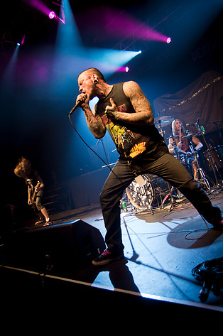2011-10-28 - Death Destruction från Lisebergshallen, Göteborg
