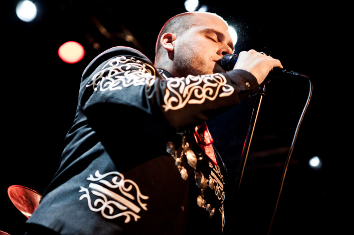 2011-12-10 - The Bronx mariachi El bronx från Debaser Medis, Stockholm