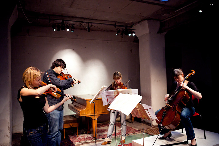 2012-03-16 - Chiaroscuro Quartet at Forum, Stockholm