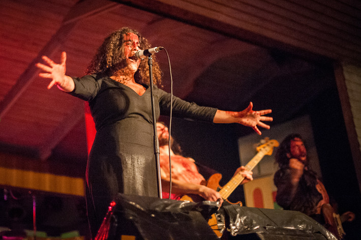 2012-06-02 - The devils blood at Muskelrock, Alvesta