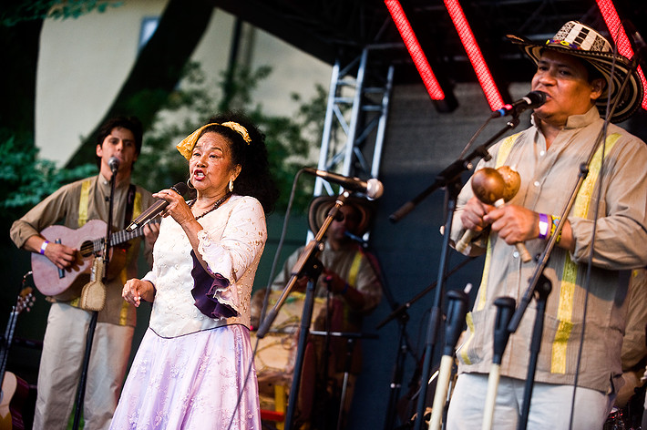 2012-07-23 - Celso Pina & Totó La Momposina at Södra Teatern, Stockholm