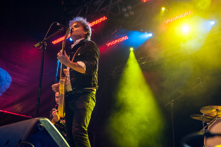 2012-08-04 - Nisse Hellberg at Stortorget, Växjö