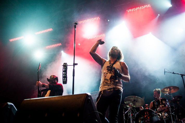 2012-08-04 - The Killbilly 5′ers at Stortorget, Växjö