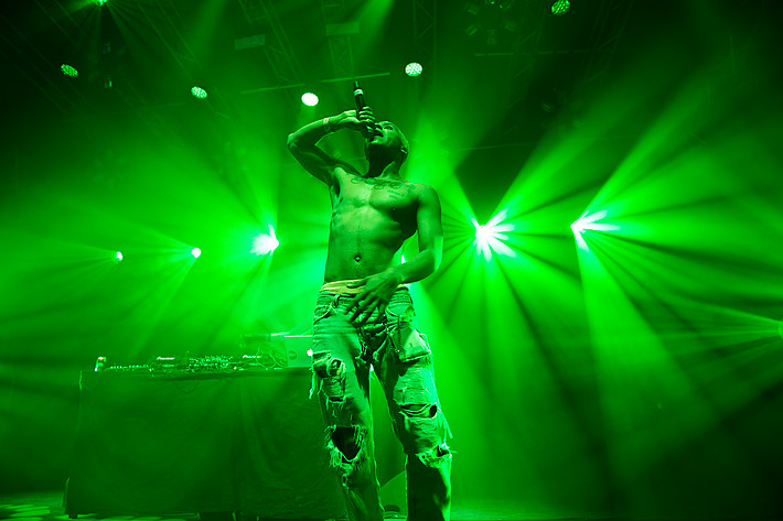 2013-07-04 - Mykki Blanco från Roskildefestivalen, Roskilde