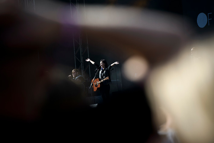 2013-08-09 - Of Monsters And Men från Way Out West, Göteborg