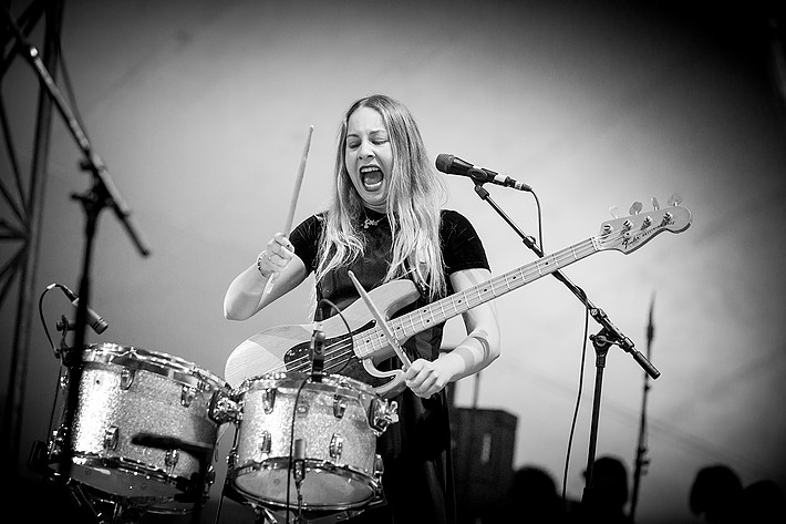 2013-08-09 - Haim at Way Out West, Göteborg
