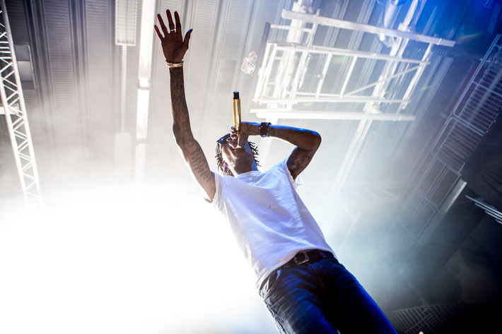 2013-10-10 - Wiz Khalifa från Arenan, Stockholm