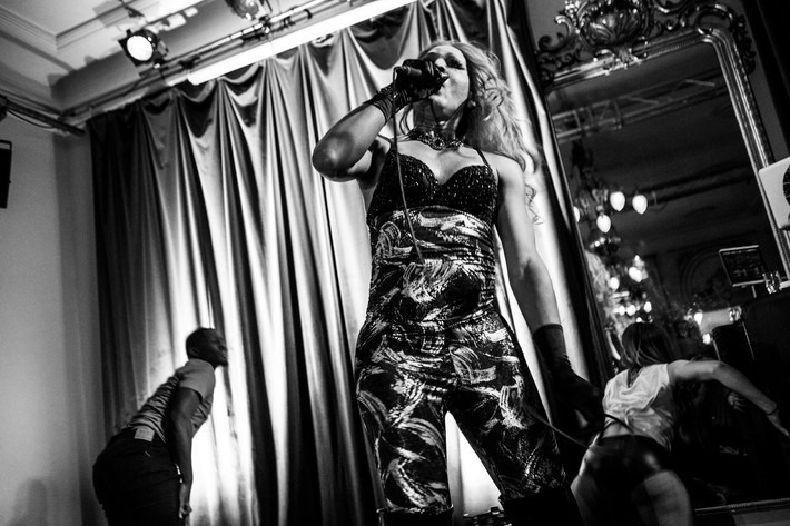 2013-10-11 - Katey Red & Rusty Lazer från Södra bar, Stockholm